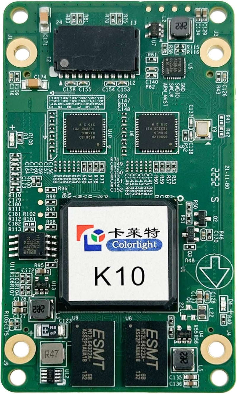 Colorlight K10 LED Receiving Card for Indoor and Outdoor LED Display Screens | High-Performance Control System with 512x512 Pixel Load, 240Hz Frame Rate, Per-Pixel Calibration, and Reliable Redundancy - Image 1